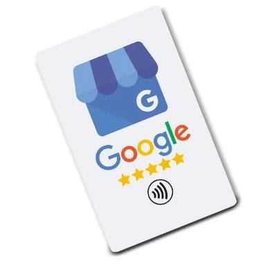 Review card Google business 